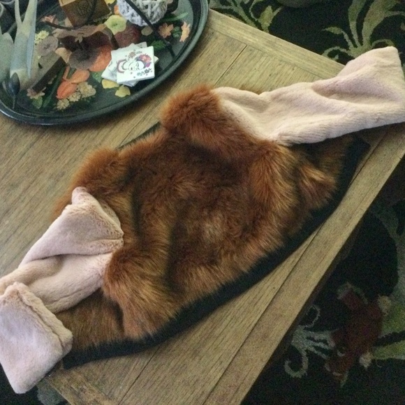 SHACI faux fur bomber jacket size small - Picture 6 of 9